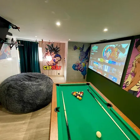 Capsule Manga - Jacuzzi - Billard - Nintendo Switch - Netflix Apartmán *