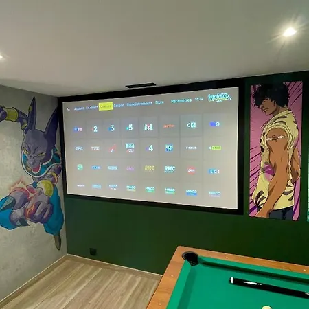 شقة Capsule Manga - Jacuzzi - Billard - Nintendo Switch - Netflix